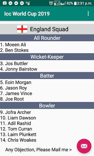 ICC World Cup 2019 screenshot 4