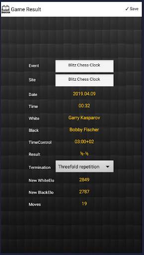 Blitz Chess Clock Free screenshot 4