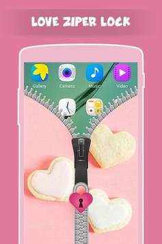 Love Zipper Lock screenshot 2