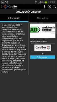 Canal Sur a la carta screenshot 5