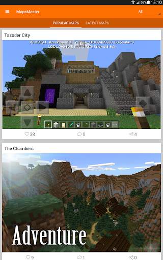 Maps for Minecraft PE screenshot 1
