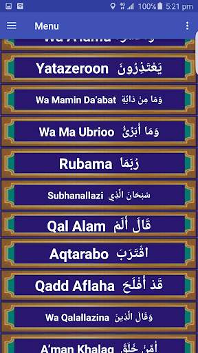 Quran Pak MP3 screenshot 4