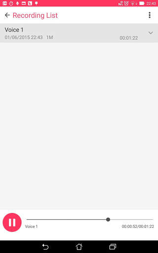 ASUS Sound Recorder screenshot 6