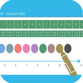 Planner Daily Schedule Time Table Maker Railway icon