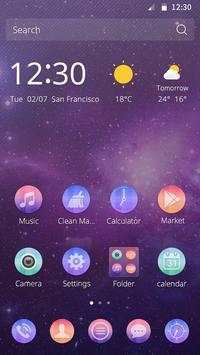 Night Sky CM Launcher Theme screenshot 1