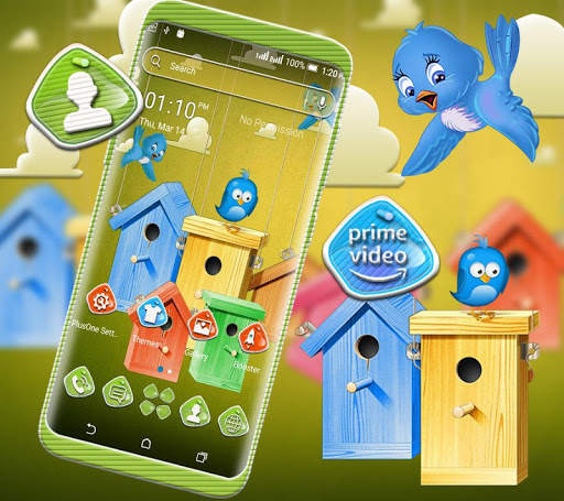 Anim Bird Launcher Theme screenshot 3