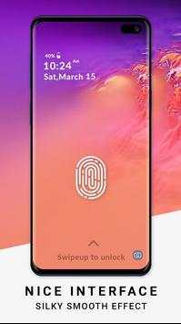 Galaxy S10 Lock Screen 5 تصوير الشاشة