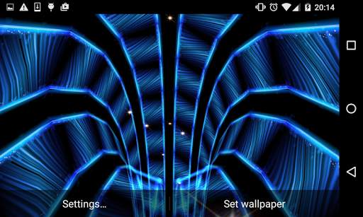 3D Tunnel Live Wallpaper screenshot 6