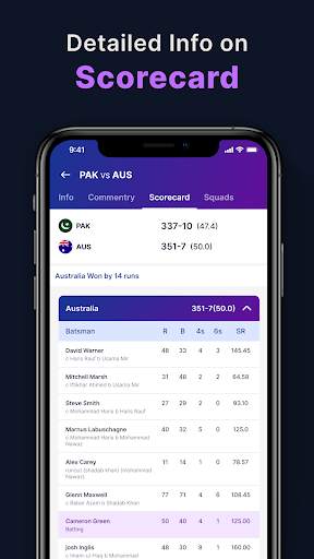 Live Cricket Score for WC 2023 screenshot 6