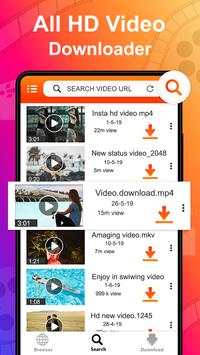 Video downloader - HD video download,save from net screenshot 3