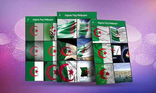 Algeria Flag Wallpaper - الجزائر‎ علم screenshot 3