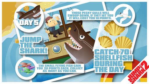 Jump The Shark 2 FREE स्क्रीनशॉट 7