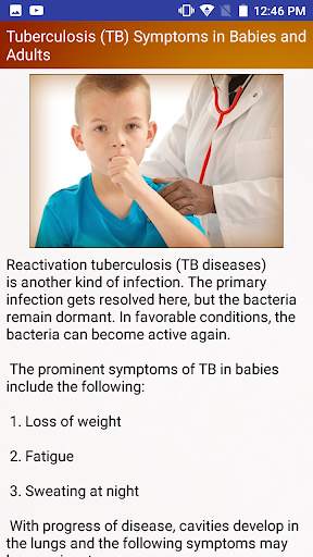 Tuberculosis TB Symptoms Causes & Diet Help screenshot 3