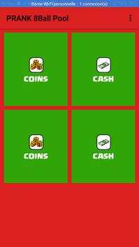 Free Coins 8ball Pool - Prank screenshot 1