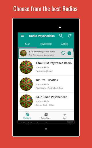 Radio Psychedelic 📻🎶 Psy Music Radios screenshot 8