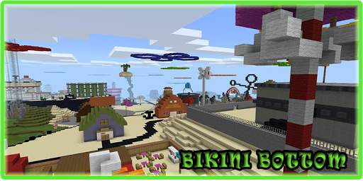 Mod Bikini Bottom Minecraft screenshot 1
