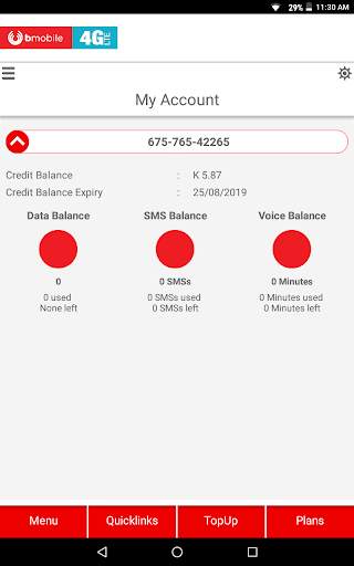bmobile PNG 8 تصوير الشاشة