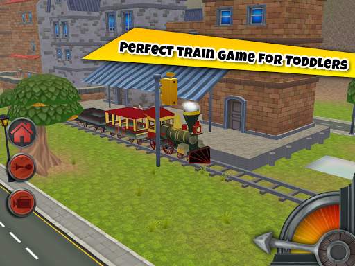3D Train Game For Kids - Free Vehicle Driving Game स्क्रीनशॉट 10