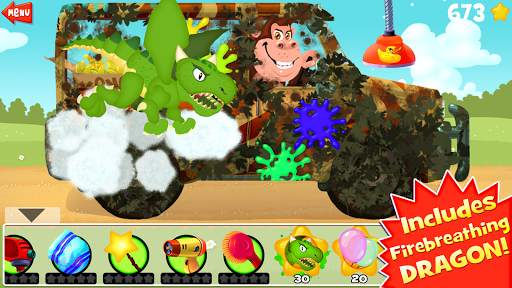Amazing Car Wash - For Kids PE screenshot 17