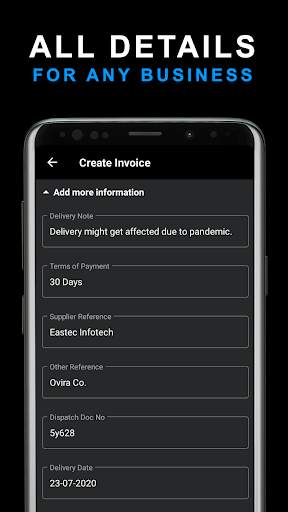 Gst invoice and billing app free screenshot 4