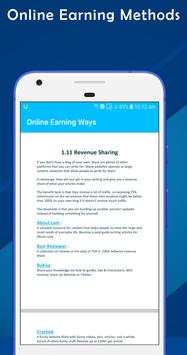 Earn Money Online: 500 ways to earn money online स्क्रीनशॉट 5