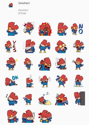ZeroHart Whatsapp Sticker Collection 2 screenshot 1