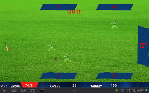 Howzat Cricket 2D screenshot 2