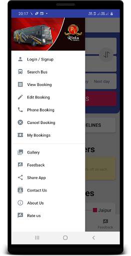 Rinku Travels screenshot 1