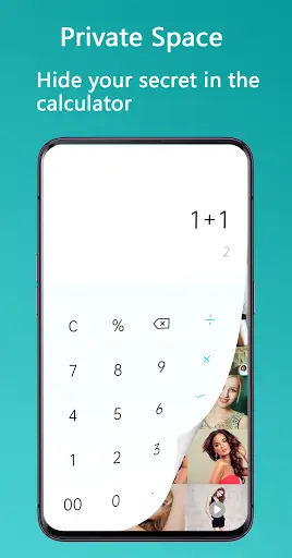 Calculator - File Hide&Photo Vault Hide स्क्रीनशॉट 1