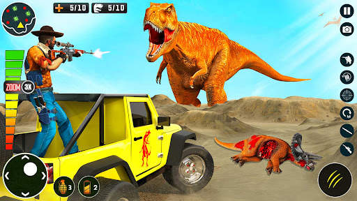 Real Dino Hunting - Gun Games screenshot 4