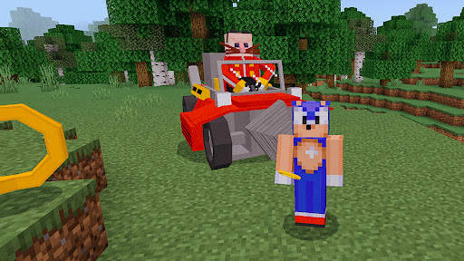 Sonic mod for Minecraft PE screenshot 3