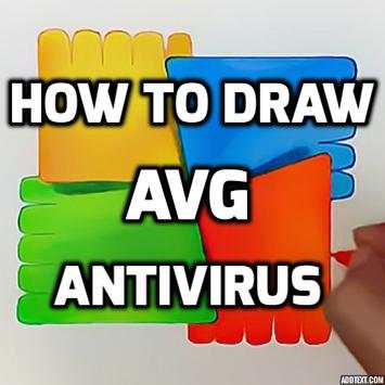 How to Draw a AVG AntiVirus 1 تصوير الشاشة