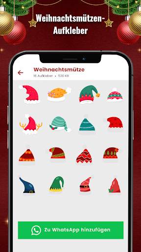 Weihnachtsaufkleber WASticker screenshot 8