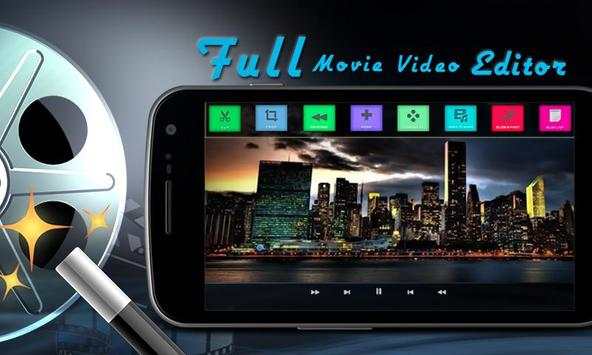 Full Movie Video Editor screenshot 1