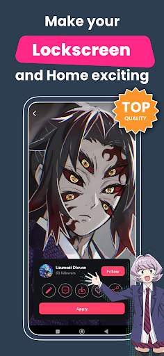 +9000000 Anime Live Wallpapers screenshot 5