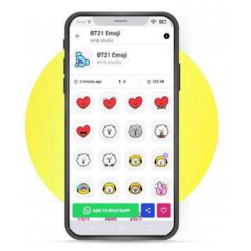 BT21 Sticker for WhatsApp screenshot 5