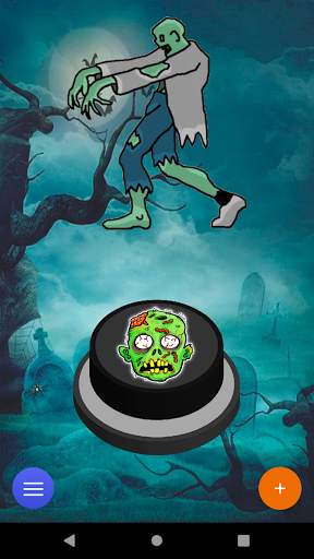 Zombie 🧟 Button | Halloween Joke Sound screenshot 1