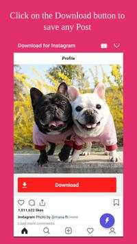 Download For Instagram Lite screenshot 1