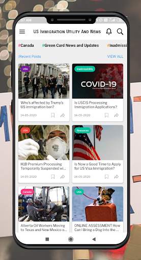 US Breaking News & Latest US Immigration News screenshot 1