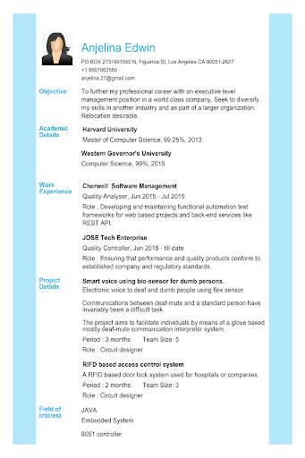 Curriculum vitae app CV Maker screenshot 16
