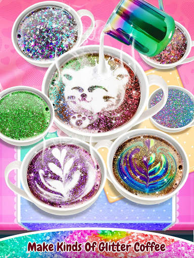 Coffee Maker - Trendy Glitter Coffee screenshot 3