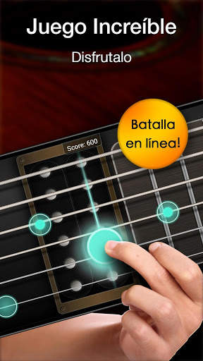 Simulador de guitarra con ritmo libre y juegos screenshot 2