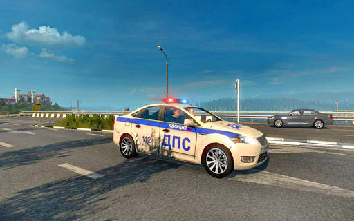 Police Cop Spooky Stunt Park screenshot 2
