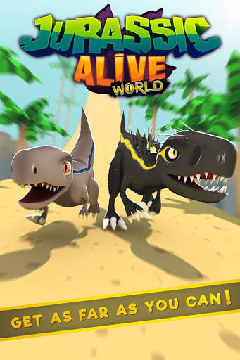 Jurassic Alive: World T-Rex Dinosaur Game screenshot 1