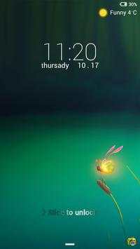 Firefly Lock screen theme screenshot 1
