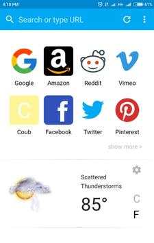 4G Net Browser screenshot 1