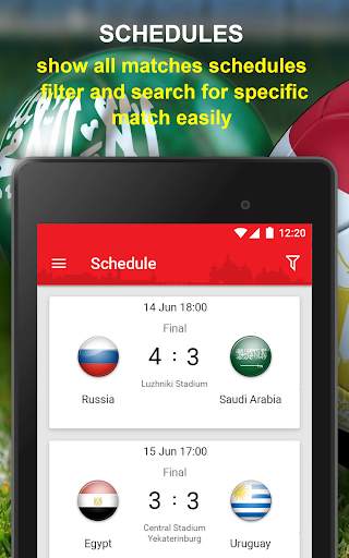 World Cup Russia 2018: Live Scores, goalalert screenshot 9