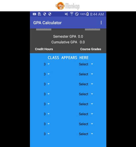 GPA CALCULATOR (Uew) screenshot 3