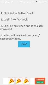 Save facebook videos screenshot 1