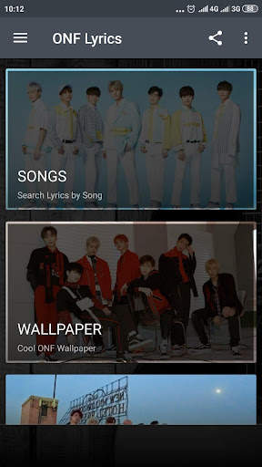 ONF Lyrics (Offline) screenshot 2